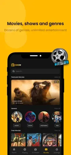 cricify-application Movies and shows
